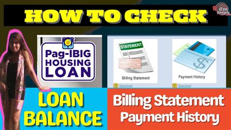 how to check housing loan payment in pag ibig